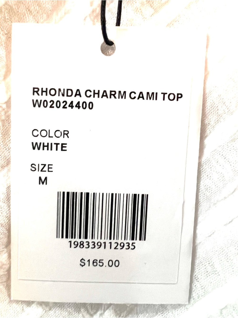 Generation Love White Embellished Spaghetti Strap Cami - Picture 7 of 12